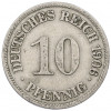 10 пфеннигов 1906 года A Германия