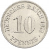 10 пфеннигов 1913 года D Германия