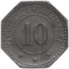 10 пфеннигов 1917 года Германия — город Сааргемюнд (Нотгельд)