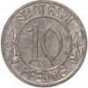10 пфеннигов 1920 года Германия — город Бонн «Бетховен» (Нотгельд)
