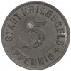 5 пфеннигов 1917 года Германия — город Кирххайм (Нотгельд)