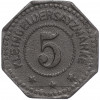 5 пфеннигов 1917 года Германия — город Сааргемюнд (Нотгельд)