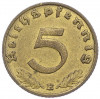 5 рейхспфеннигов 1937 года E Германия