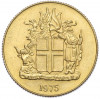 1 крона 1975 года Исландия