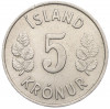 5 крон 1973 года Исландия