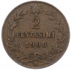 2 чентезимо 1900 года Италия