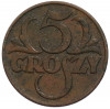 5 грошей 1938 года Польша