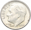 1 дайм (10 центов) 1964 года D США