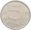 5 крон 1983 года Швеция