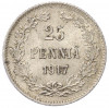 25 пенни 1917 года Русская Финляндия — Орел без корон (Временное правительство)