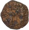 1/2 фоллиса 1059-1067 года Византия — Константин X и Евдокия