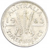 3 пенса 1963 года Австралия