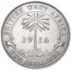2 шиллинга 1916 года H Британская Западная Африка
