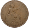 1 пенни 1916 года Великобритания