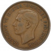 1 пенни 1938 года Великобритания