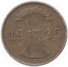 1 рейхспфенниг 1925 года E Германия
