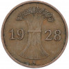 1 рейхспфенниг 1928 года A Германия