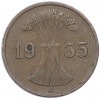 1 рейхспфенниг 1935 года A Германия