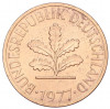 2 пфеннига 1977 года D Западная Германия (ФРГ)