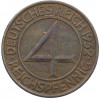 4 рейхспфеннига 1932 года A Германия