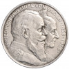 5 марок 1906 года Германия (Баден) «50 лет свадьбе Фридриха I и Луизы Прусской»