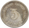 5 пфеннигов 1876 года G Германия