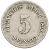 5 пфеннигов 1899 года D Германия