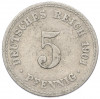 5 пфеннигов 1901 года A Германия