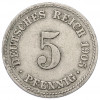 5 пфеннигов 1905 года F Германия