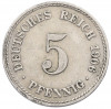5 пфеннигов 1906 года A Германия