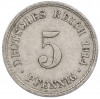 5 пфеннигов 1914 года A Германия