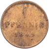 1 пфенниг 1849 года Бавария
