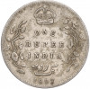 1 рупия 1907 года Британская Индия