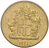 1 крона 1973 года Исландия