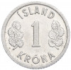 1 крона 1976 года Исландия