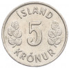 5 крон 1975 года Исландия