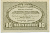 10 геллеров 1920 года Австрия — община Шпиталь-ам-Пюрн (Нотгельд)