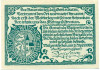 20 геллеров 1920 года Австрия — Вайценкирхен (Нотгельд)