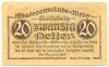 20 геллеров 1920 года Австрия — Вельс (Нотгельд)