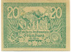 20 геллеров 1920 года Австрия — Грюнбург (Нотгельд)