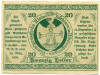 20 геллеров 1920 года Австрия — Клайн-Пехларн (Нотгельд)