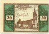 20 геллеров 1920 года Австрия — Коммуна Альтенмаркт (Нотгельд)