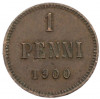 1 пенни 1900 года Русская Финляндия