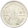 3 пенса 1961 года Австралия