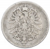 1 марка 1874 года F Германия