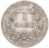 1 марка 1881 года F Германия