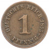 1 пфенниг 1895 года A Германия