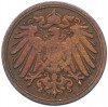 1 пфенниг 1900 года D Германия