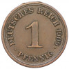 1 пфенниг 1909 года E Германия