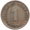 1 пфенниг 1909 года A Германия